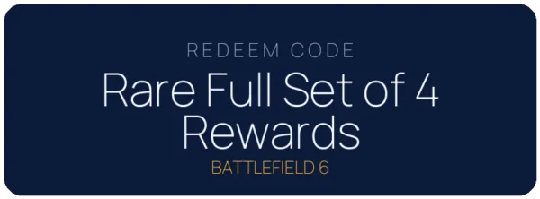 BF6 Rare Full Set of 4 Rewards