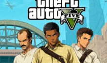 Grand Theft Auto V game cover