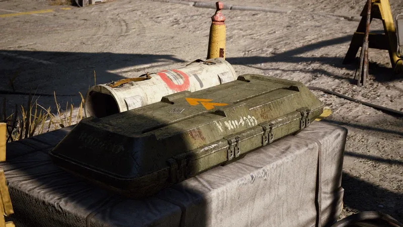 A green Weapon Case loot container in ARC Raiders