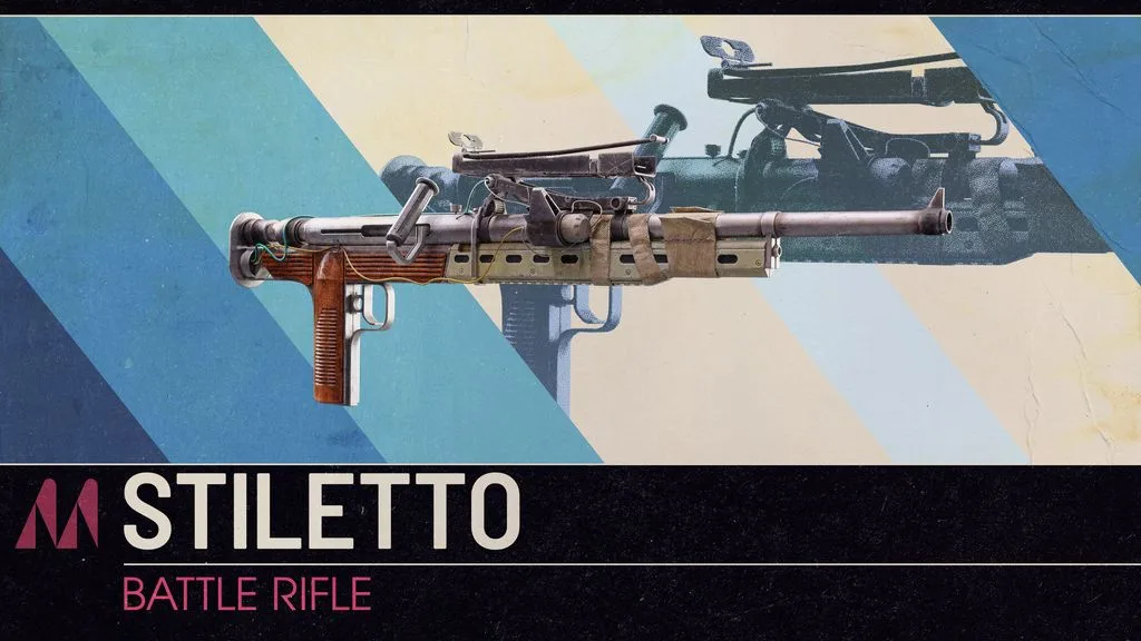 The Stiletto, a new light-ammo battle rifle coming in Frozen Trail