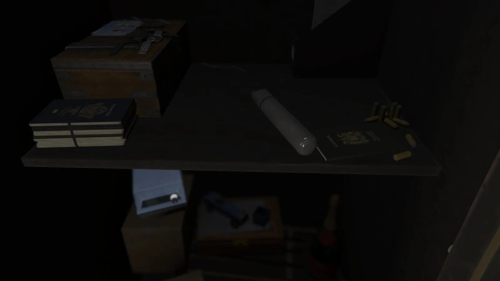 The Madrazo Files, a stack of documents in a folder inside the vault