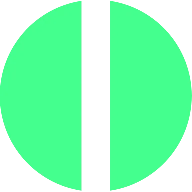 The Common Sample icon, a green circle split vertically