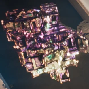 Legendarium, an iridescent stepped crystal that is a Rare Sample