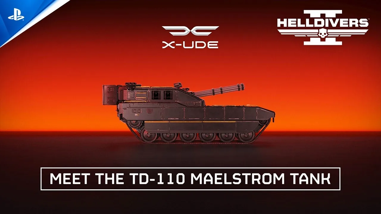 Meet the TD-110 Maelstrom Tank: Arrowhead reveal trailer key art