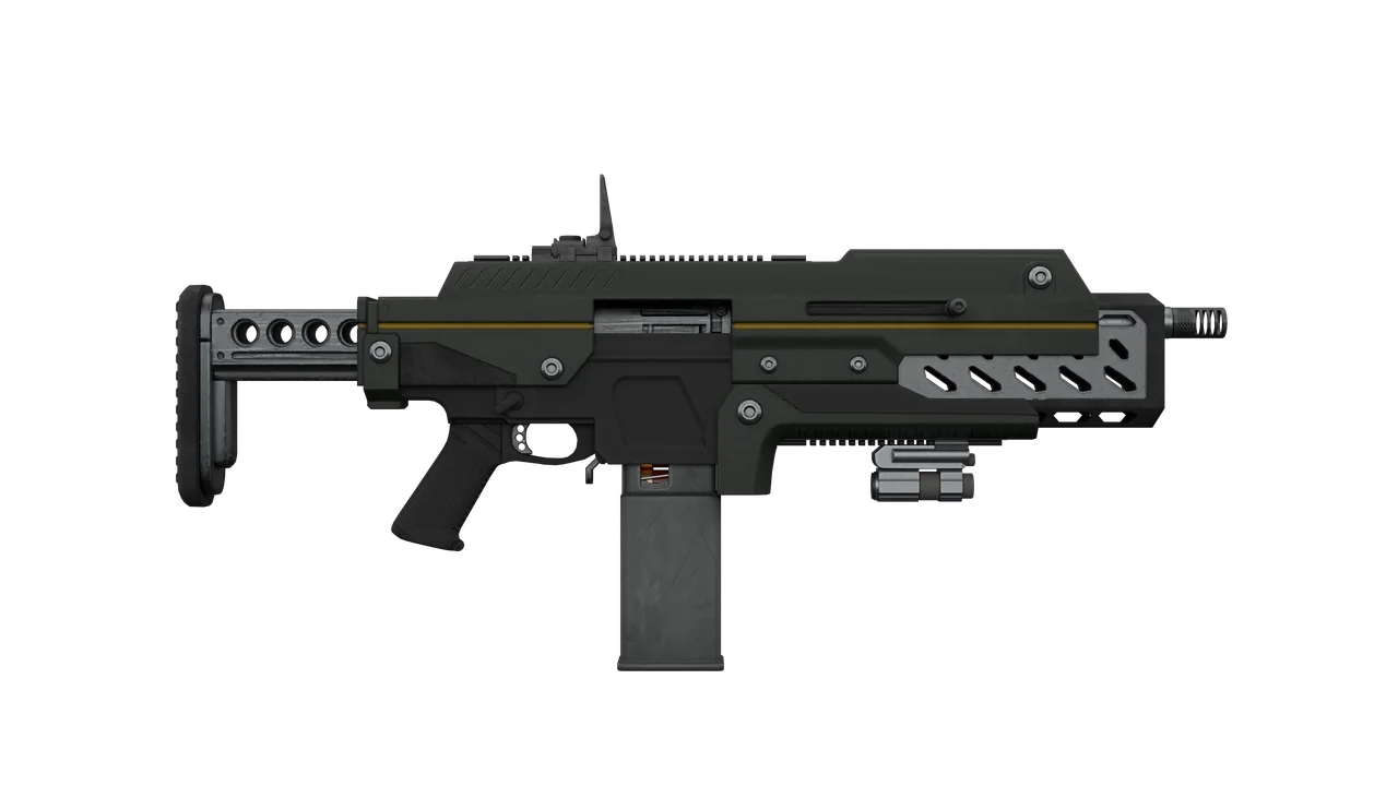 The SG-225 Breaker automatic shotgun from Helldivers 2 shown on a plain background