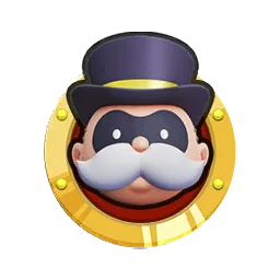 Mega Heist icon: Mr. Monopoly in a burglar mask