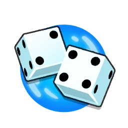 Roll Match boost icon showing matching lucky dice