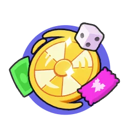 Monopoly GO Wheel Boost event icon showing the Color Set Wheel
