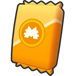 Yellow 2-star Monopoly GO sticker pack icon