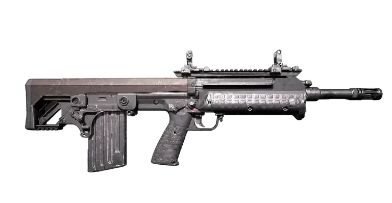 BMR-308 bullpup marksman rifle vendor render from Wardogs
