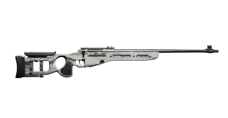 SV98 bolt-action sniper rifle vendor render from Wardogs
