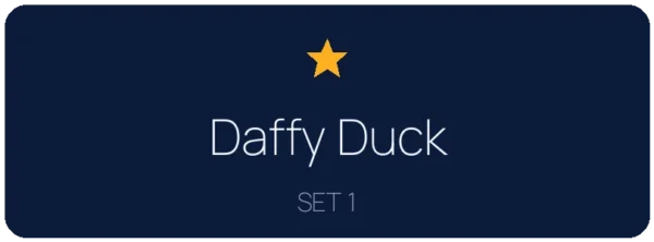 Monopoly GO! Daffy Duck Sticker (1★, Set 1)