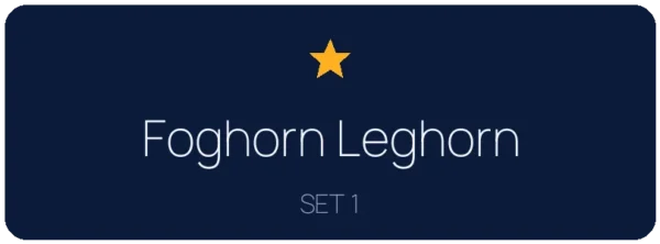Monopoly GO! Foghorn Leghorn Sticker (1★, Set 1)