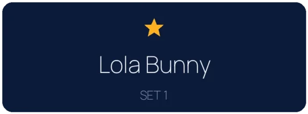 Monopoly GO! Lola Bunny Sticker (1★, Set 1)