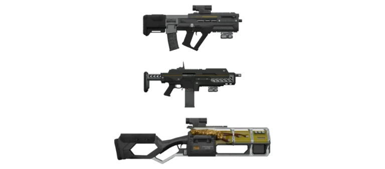 3 Selected Weapons to Level 25