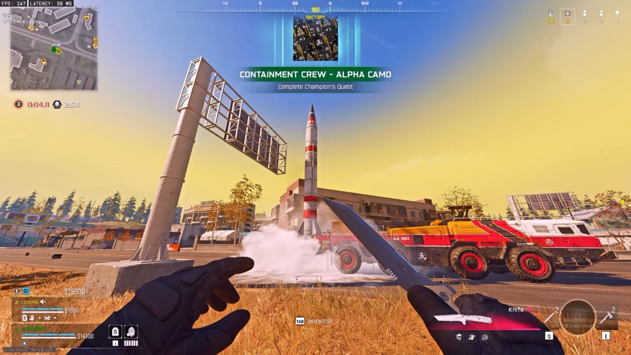 Warzone Nuke Bot Lobby