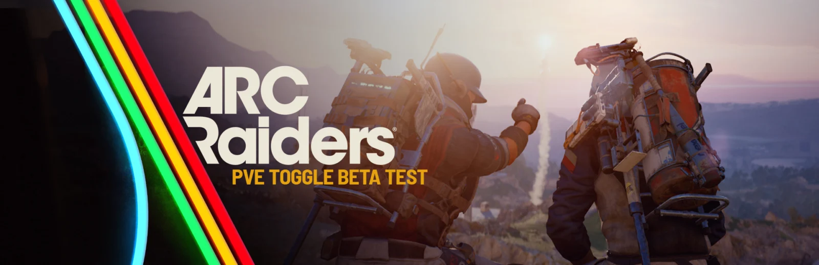 ARC Raiders PvE Toggle announcement header art from Embark Studios