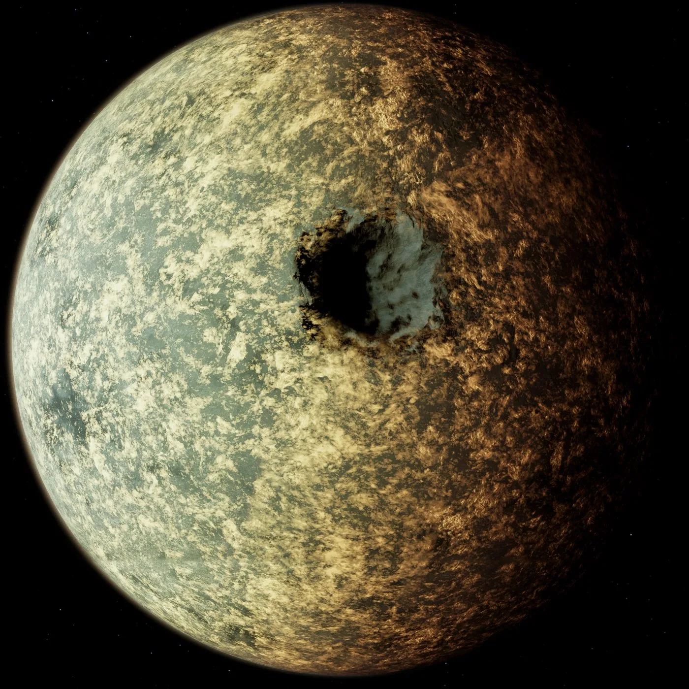 The planet Aegis VII in Dead Space (2023), not the Battlefield 6 Soldier skin