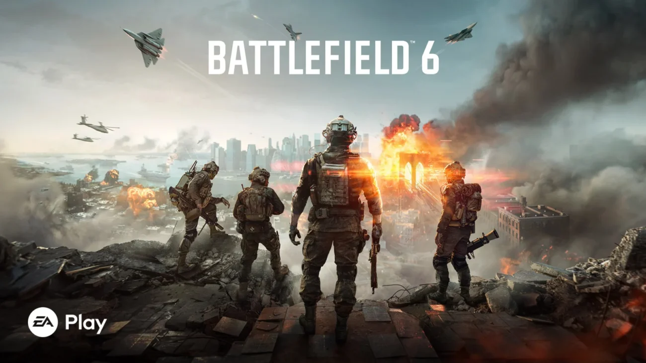 Battlefield 6 titled hero art from Xbox Wire