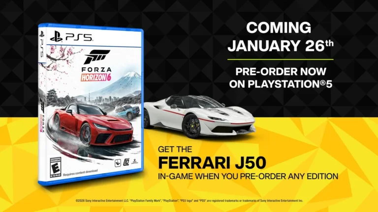 Forza Horizon 6 PS5 Release Date: January 26, 2027