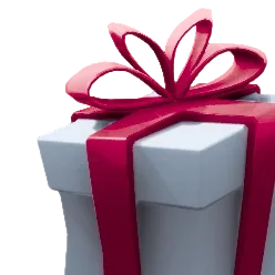 Red default Gift Box in Fortnite