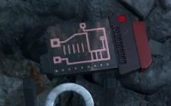 An Automaton motherboard, the Common Sample that large enemies drop with the Sample Extricator booster