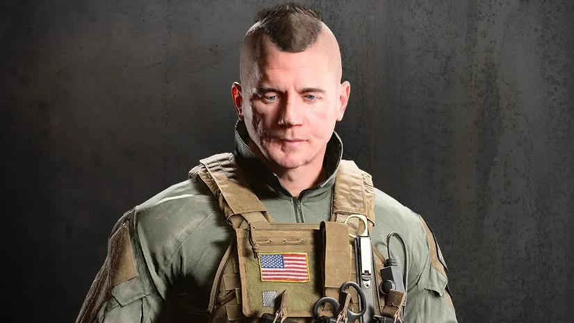 Relentless Operator skin from the MW4 Valor Pack