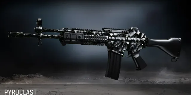 Pyroclast camo from Activision's Modern Warfare 4 showcase
